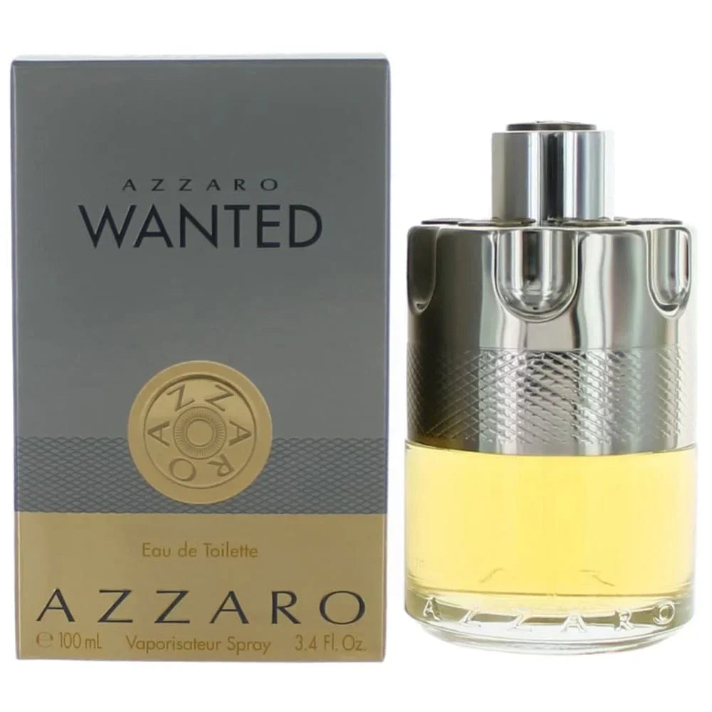 Azzaro Wanted Eau De Toilette, Cologne for Men, 3.4 oz Full Size