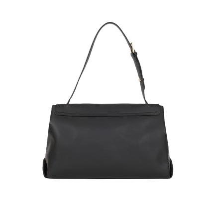 Classic Black Flap Shoulder Bag