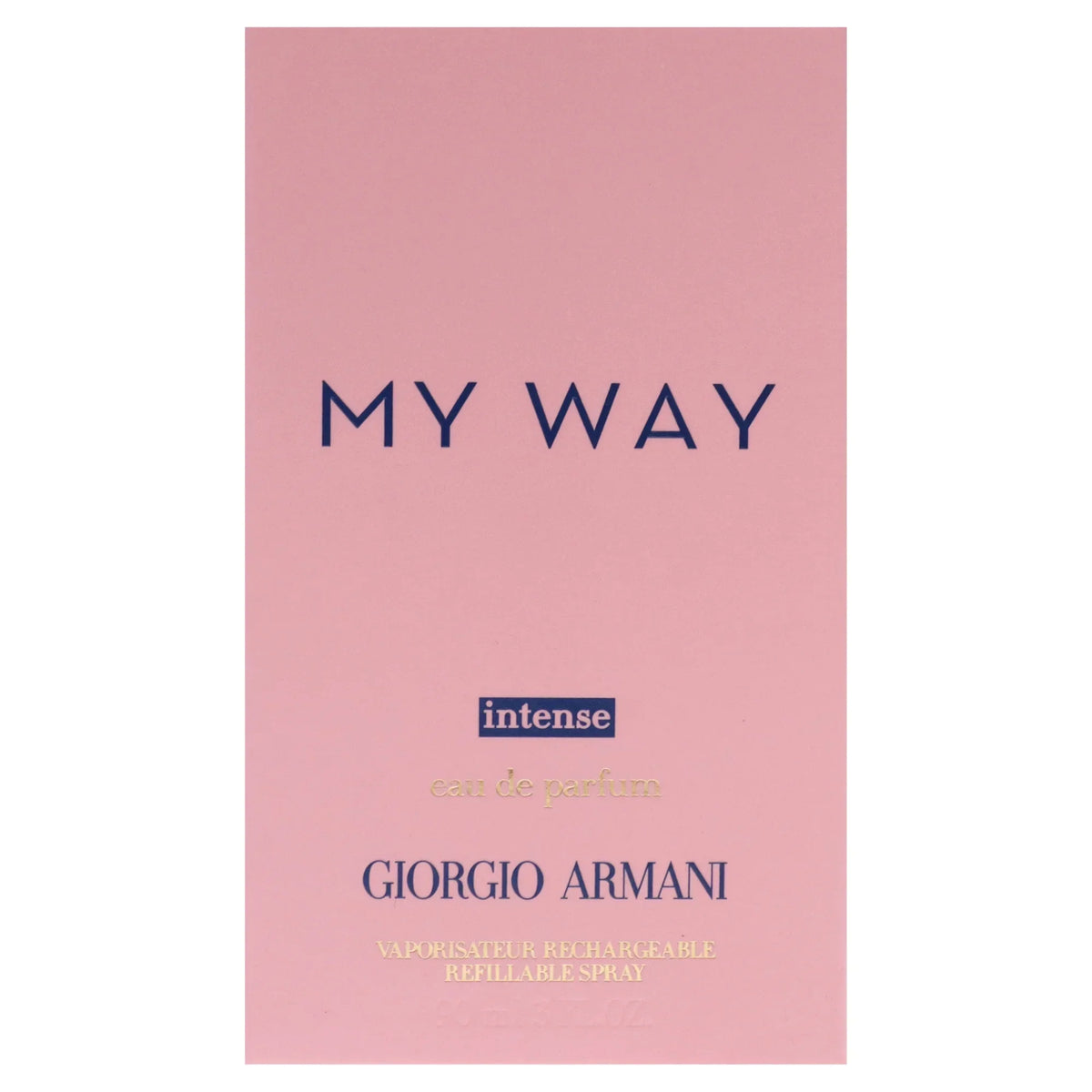 Giorgio Armani My Way Intense , 3 oz EDP Spray (Refillable)